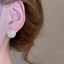 Bông Tai Tròn Ngọc Trai - Bộ Bông Tai Nữ Cao Cấp - Phong Cách Hàn Quốc Sang Trọng - Quà Tặng Nữ Ý Nghĩa