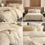 Bộ vỏ chăn ga gối nhung ga chần Memminbedding Luxury không xù lông, chống tĩnh điện, giữ nhiệt tốt