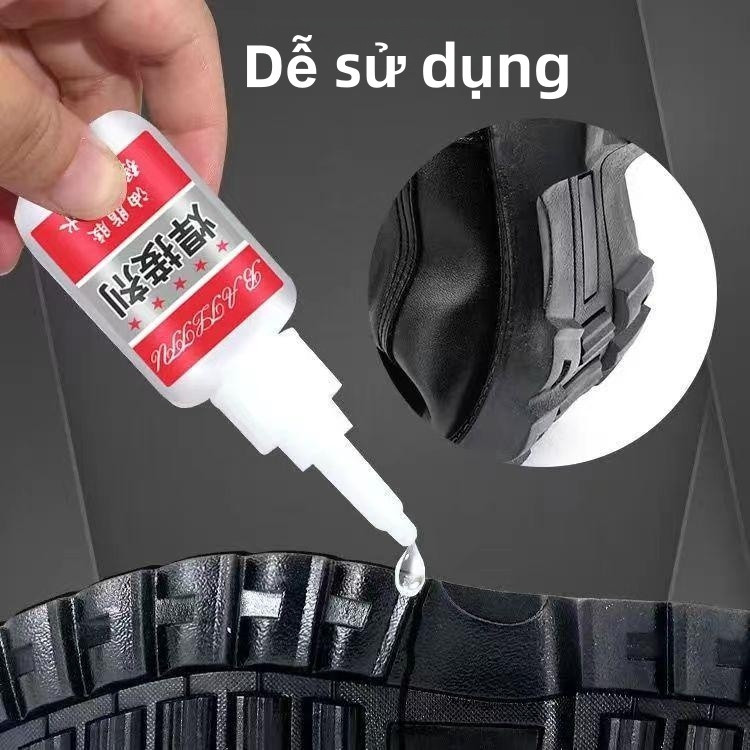 Keo Dán Nhựa Siêu Dính Đa Năng, Dán Tốt Kim Loại, Gỗ, Thủy Tinh, Gốm Sứ, Vải, Ít Mùi, Không Vết Dính, HSD 18 Tháng, Chất