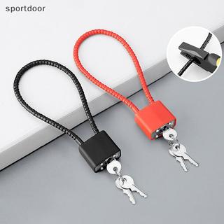 [sportoutdoor] Khóa tủ ổ khóa dây thép, có khóa chống trộm chìa khóa, Khóa hành lý tủ ký túc xá Khóa mũ bảo hiểm [ra]