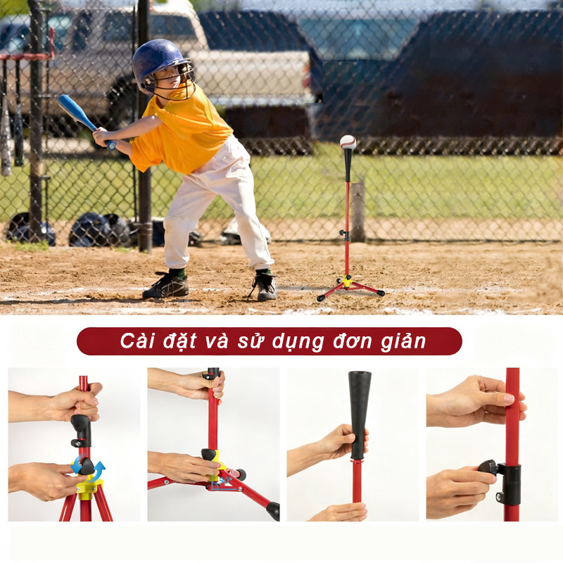 Dụng Cụ Tập Pickleball & Tennis Tự Động Nhặt Bóng, Điều Chỉnh Cao 23–35 Inch, Dễ Lắp Ráp & Di Chuyển