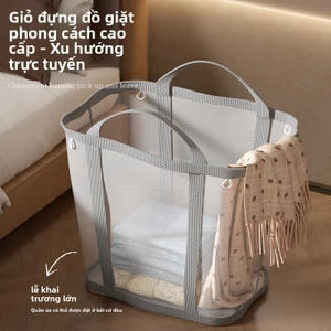 Giỏ đựng quần áo bẩn treo tường phòng tắm, Quần áo đồ chơi Xô đựng đồ chơi Giỏ gấp đôi, tiết kiệm không gian gia đình