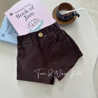 Q25-[tomnaukids] Quần short DA CO GIÃN FORM Ôm bé gái sang chảnh cực dễ phối đồ - Size 9-36Kg
