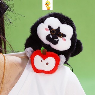 PLUS✨Hàng có sẵn✨Khỉ Dễ Thương Gấu Trúc Đỏ Vai Đứng Sang Trọng Đồ Chơi Vui Vẻ Apple Plushdoll Trẻ Em Đi Kèm Búp Bê Sang Trọng Quà Tặng Bạn Gái Quà Tặng Trẻ Em Quà Tặng Số Lượng Lớn Giáng Sinh Sang Trọng Đồ Chơi COD