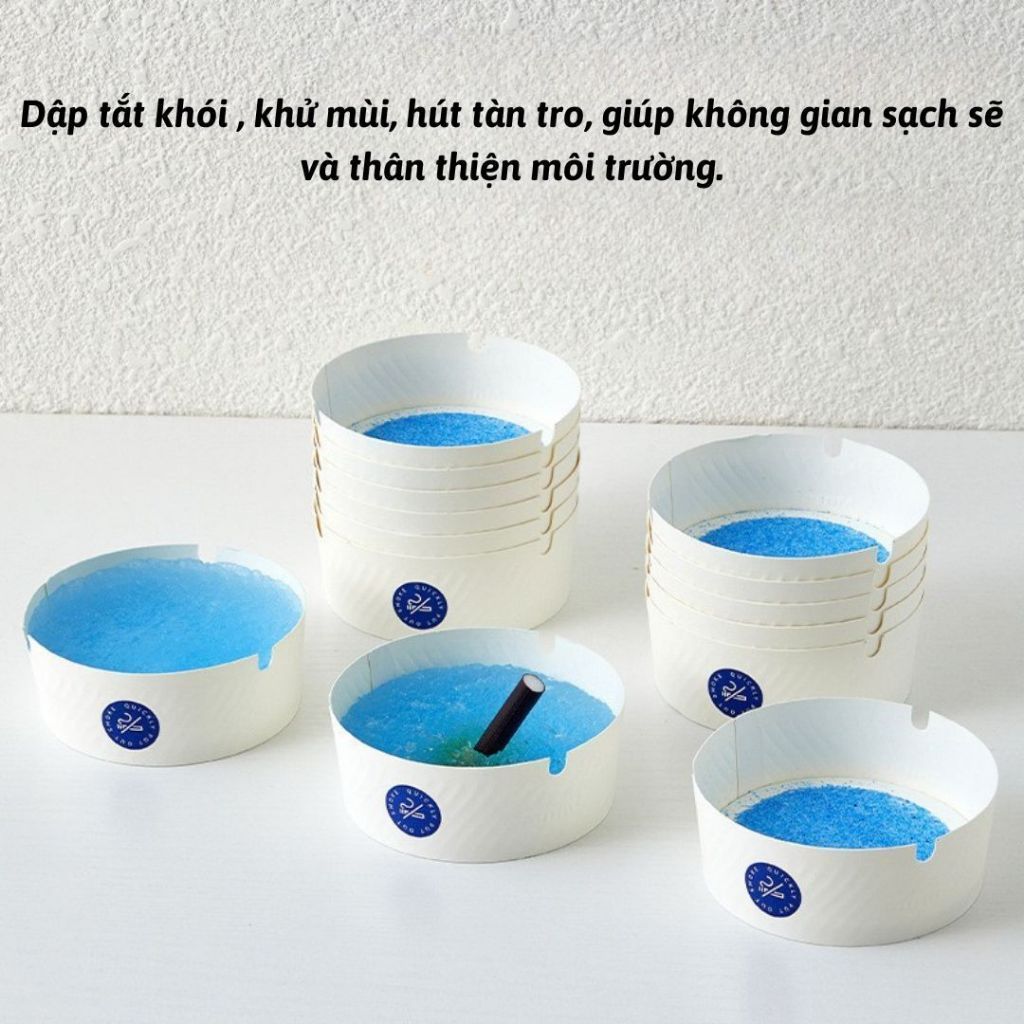 Cốc gạt tàn mini dùng một lần – Gọn nhẹ, sạch sẽ, phù hợp xe hơi và quán cà phê
