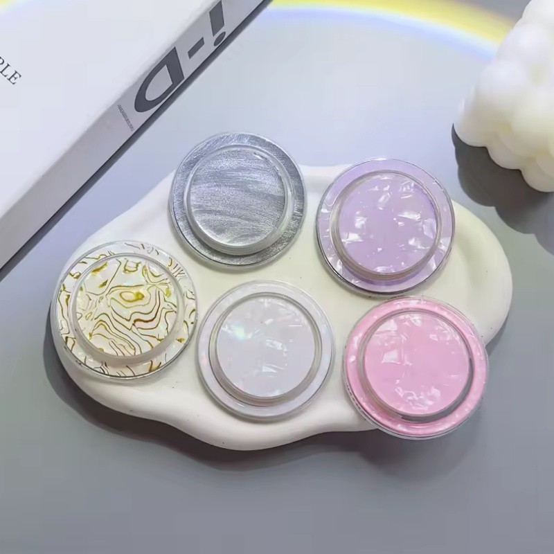 Sang Trọng SeaShell Thu Hút Từ Tính Giá Đỡ Điện Thoại Chân Đế Hình Tròn Đứng Cho Giá Đỡ Điện Thoại Di Động Khỏa Thân
