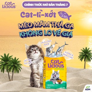 Cat Licious ( 5kg ) Thức ăn hạt khô cho Mèo trưởng thành vị Cá Biển