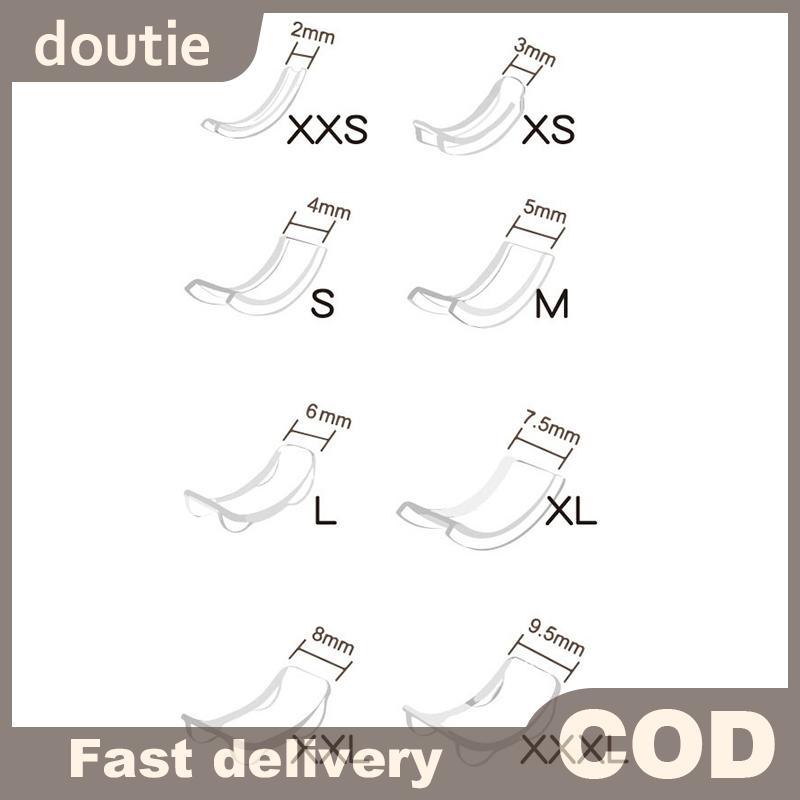 Doutie 8 Chiếc Vô Hình Điều Chỉnh Kích Thước - Miếng Đệm Bảo Vệ Vòng