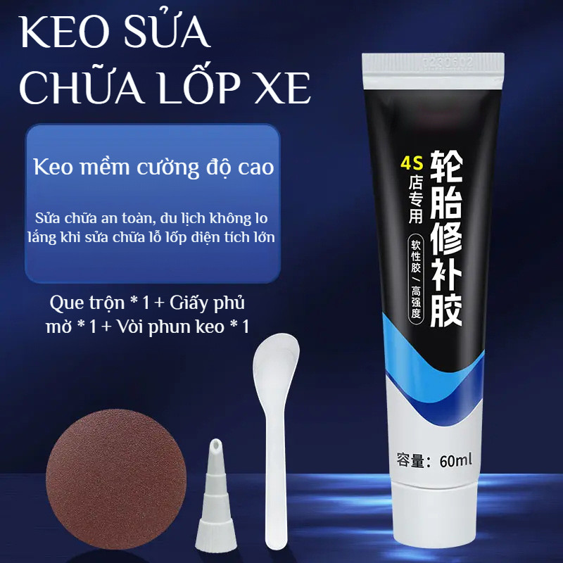 ✨𝐎𝐑𝐈𝐆𝐈𝐍𝐀𝐋✨keo dán vá lốp/keo dán cao su/Keo dán lốp xe chắc chắn / Keo dán hư hỏng thành lốp / Keo dán sửa chữa vết nứt và khe hở không thấm nước
