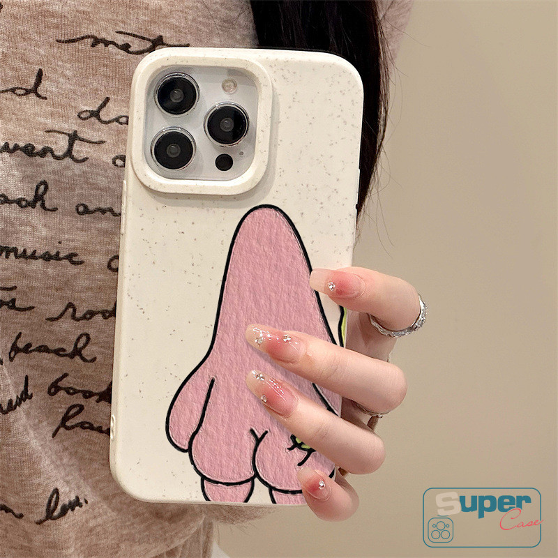 Ốp lưng tương thích cho IPhone 13 17 16 11 15 14 12 Pro Max XR Air X XS Max 8 14 15 6 6s 16 Plus SE 2020 Phim hoạt hình sáng tạo SpongeBob Patrick Friends Vỏ thân thiện với môi trường có thể phân hủy