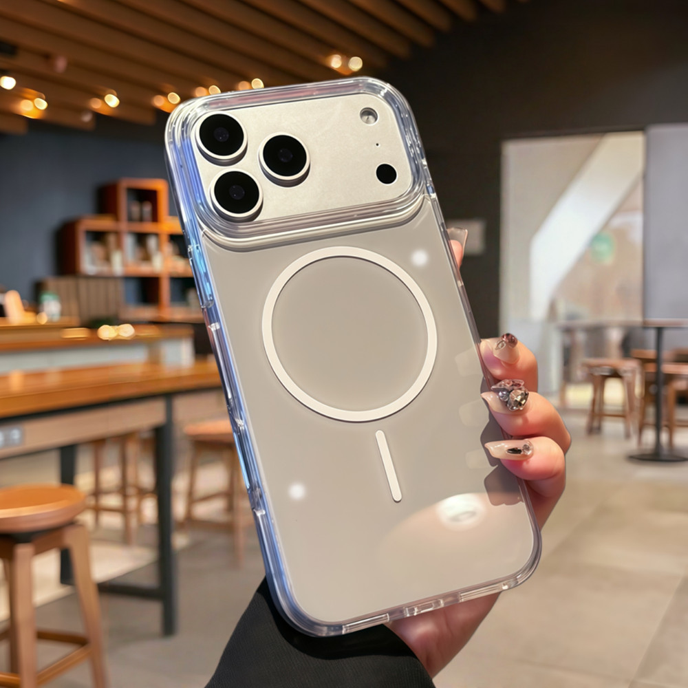 Ốp điện thoại từ tính đơn giản và đa năng cho IPhone 17 Pro Max 16 11 13 14 15 Pro Max 15 16 plus Vỏ có Camera Bảo vệ toàn diện Vỏ chống sốc Vỏ cứng Vỏ bảo vệ điện thoại