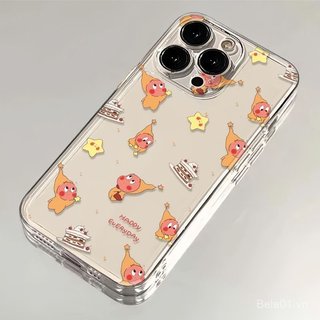 Ốp Điện Thoại Thích Hợp Cho iPhone Cake Starman Thích Hợp Cho iPhone17 16promax Lỗ Chính Xác Mềm 13 14 15 Vỏ Bảo Vệ Hoạt Hình DGVC