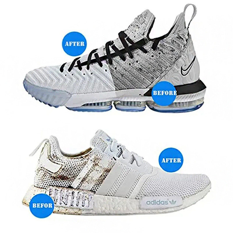 80 / 160 / 240Tablets Giày Sneaker Di Động Khăn Lau Hiện Vật / Giày Trắng Bụi / Giày Nhẹ Loại Bỏ Bụi Bẩn Vải