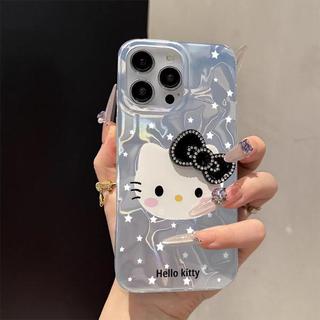 Ốp Lưng Nơ Kim Cương Hello Kitty Hoạt Hình Cho Realme 15 13 Pro 15T 15 C71 14 14T C75X C65S C75 13 C63 12 12X Note70T 70 60X 4G 5G C61 C15 Vỏ Điện Thoại Bé Gái