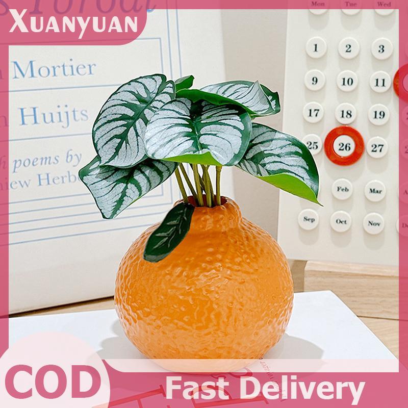 XUAN Trái Cây Hình Bình Sinh Sản Men Bình Để Bàn Nghệ Thuật Bình Để Bàn Trang Trí Máy Tính Để Bàn Bó Hoa Trung Tâm VN