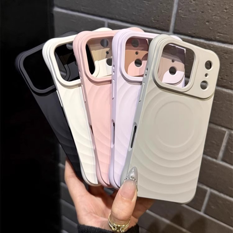 Thích hợp cho Apple 17 Vỏ Điện Thoại Bao Gồm Tất Cả Silicon Phong Cách Mới iPhone16pro Boyang Từ 17Air Đơn Giản Trong