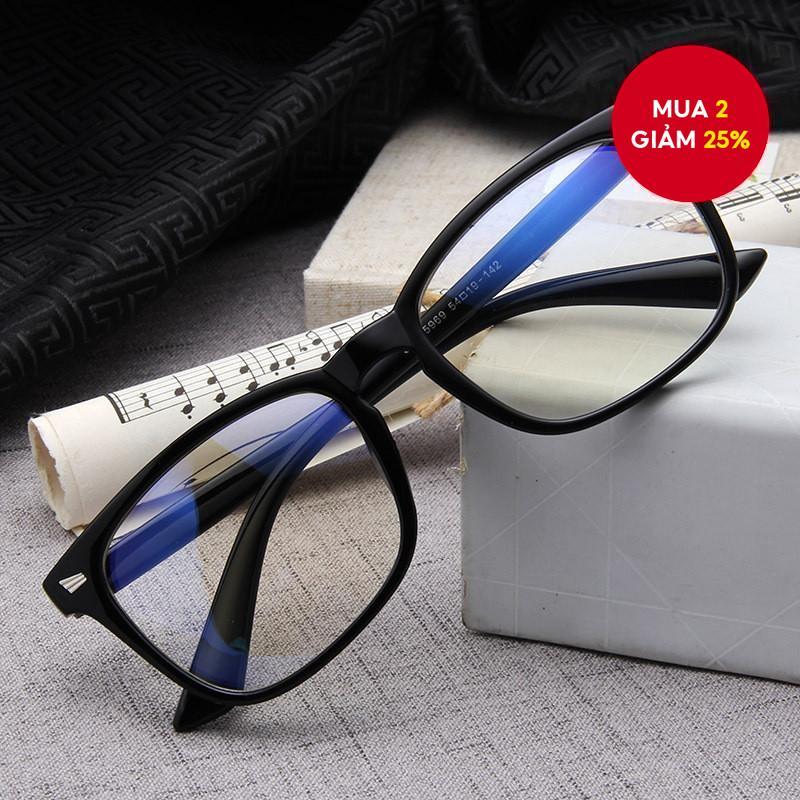 Kính chặn ánh sáng vuông tối giản Kính bảo vệ Full Rim UV400 có đinh ...