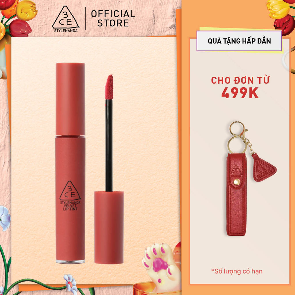 Son kem lì nhung mịn 3CE Velvet Lip Tint
