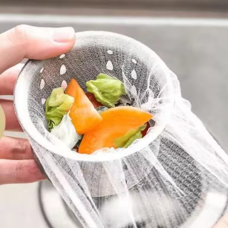 100 / 200 / 300 Cái Nhà Bếp Dùng Một Lần Bồn Rửa Lưới Lọc / Chống Tắc Bồn Rửa Rò Rỉ Màn Hình Lọc