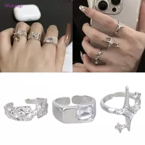 Nhẫn Cặp Đôi Zircon Thời Trang, Tượng Trưng Tình Yêu