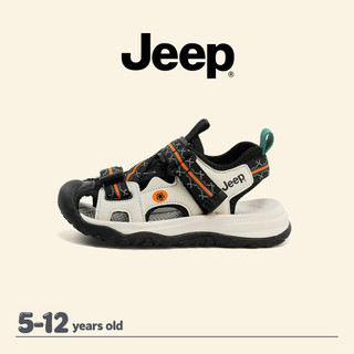JEEP Giày Trẻ Em Baotou Dép Bé Trai Bé Gái Mùa Hè Đế Mềm Thể Thao Phong Cách Giày Thường Ngày