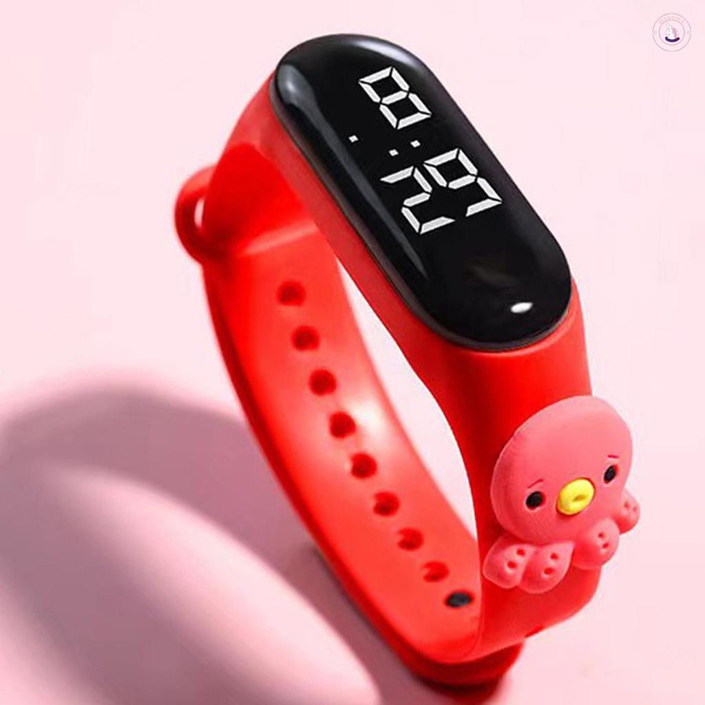 Đồng hồ đeo tay kỹ thuật số LED thể thao Đồng hồ thông minh thể thao HD chống nước cho bé gái và bé trai