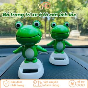 Đồ Chơi Ếch Bobble Nhảy Múa Bằng Năng Lượng Mặt Trời - Trang Trí Độc Đáo Cho Bảng Điều Khiển Xe Hơi