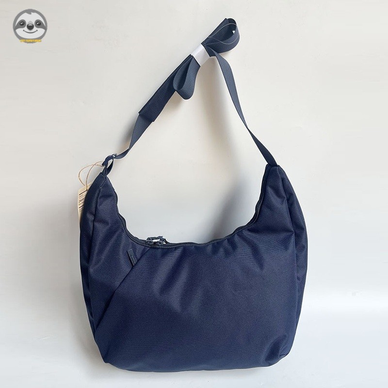 Túi đeo vai Oxford phong cách Muji chống thấm, dung tích lớn, nhẹ, du lịch/học sinh
