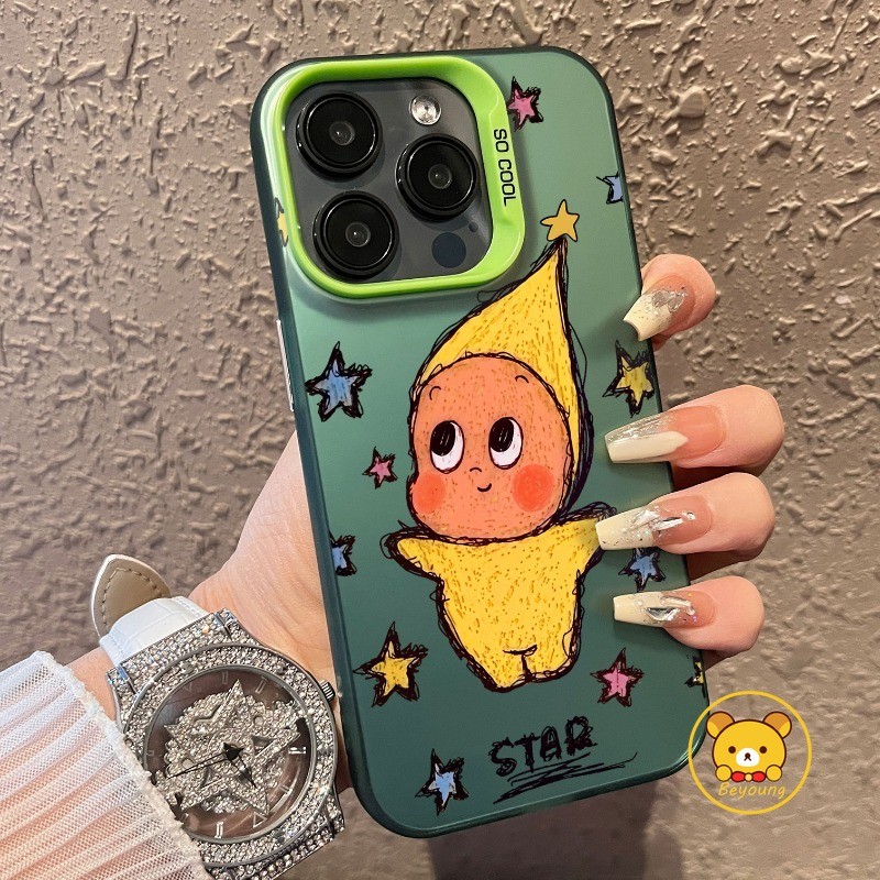 Ốp Điện Thoại Twinkle Twinkle Dễ Thương Cho OPPO Find X9 X8S Plus X8 X7 Ultra X6 X5 Pro X3 Lite 5G 4G Vỏ Phim Hoạt Hình Ngộ nghĩnh Star Boy Matte Ốp Lưng Cứng