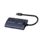 Btsg Hợp kim nhôm USB C Đầu đọc thẻ OTG cho thẻ nhớ TF và CF Đôi USB C USB A Cổng 480Mbps Tốc độ truyền phích cắm