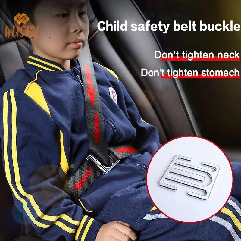 [WUSISI] 1Pc Xe Ô Tô Điều Chỉnh Đai An Toàn Trẻ Em Giới Hạn Neo Cho Ghế Chống Cổ Đa Năng Dây Đeo Vai Cổ Dây An Toàn Hạn Chế MỚI