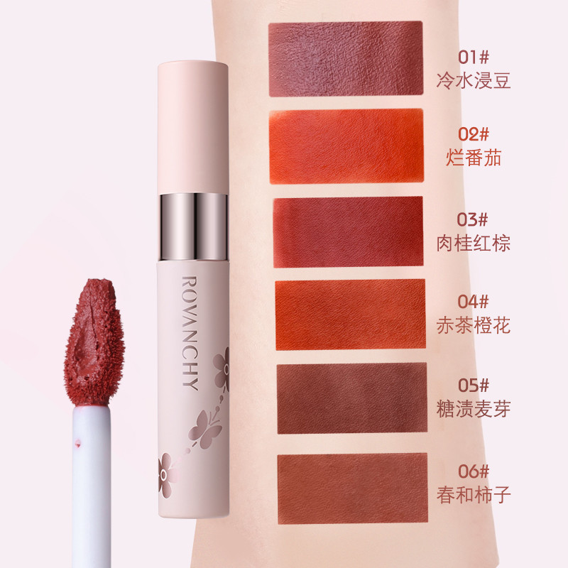 Son Kem Lì ROVANCHY R599 – Lên Màu Mịn Môi, Lâu Trôi, Không Khô Môi