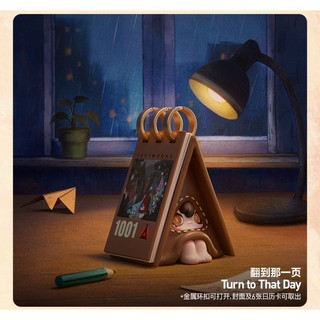 1001MOONS Hatti Where 's the elephant slide Blind Box Chơi hợp thời trang Hand-Run