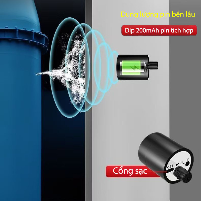 Máy Siêu Âm Nước Rò Rỉ, Độ bền cao, xuyên tường, Tai nghe nghe có tai nghe,kiểm tra nghe giọng nói cho rò rỉ dầu Ống tối
