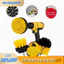 【24h】3pcs/set Bộ Đầu Bàn Chải Gắn Máy Khoan - Dụng Cụ Vệ Sinh Nhà Cửa Thông Minh chải khô chải sàn (Không bao gồm máy)
