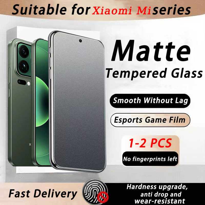 Kính cường lực mặt nhám chống bám vân tay cho XIOMI Xiaomi Mi 17 17T 15 15T 14T 14 13T 13 12T 12 Lite 11 11x 11T 10T Pro Max 5G 4G 2026