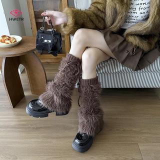 Boots còng chân bé gái mùa đông, ấm áp với chi tiết bông tai kẹp ngọt nơ lông thú sang trọng