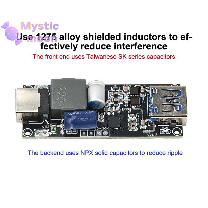 [Mystic] Mô-đun sạc 6-30V 100W SW3518 Bộ sạc máy tính để bàn trên xe Bo mạch chủ Mô-đun sạc nhanh công suất cao đa năng [Mới]