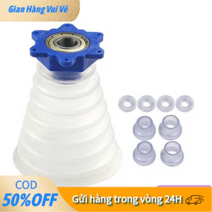 【COD】Hệ thống hứng bụi khoan với chụp hứng bụi có vòng bi và máy hút bụi chuyên dụng - Giải pháp chống bụi toàn diện