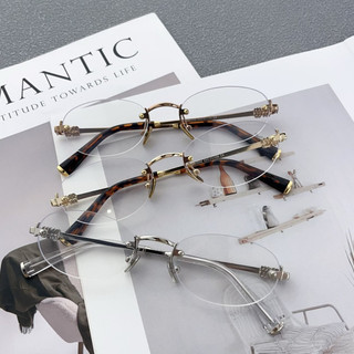 Kính chống bức xạ photochromic thời trang kim loại, chống ánh sáng xanh, phù hợp cho cả nam và nữ