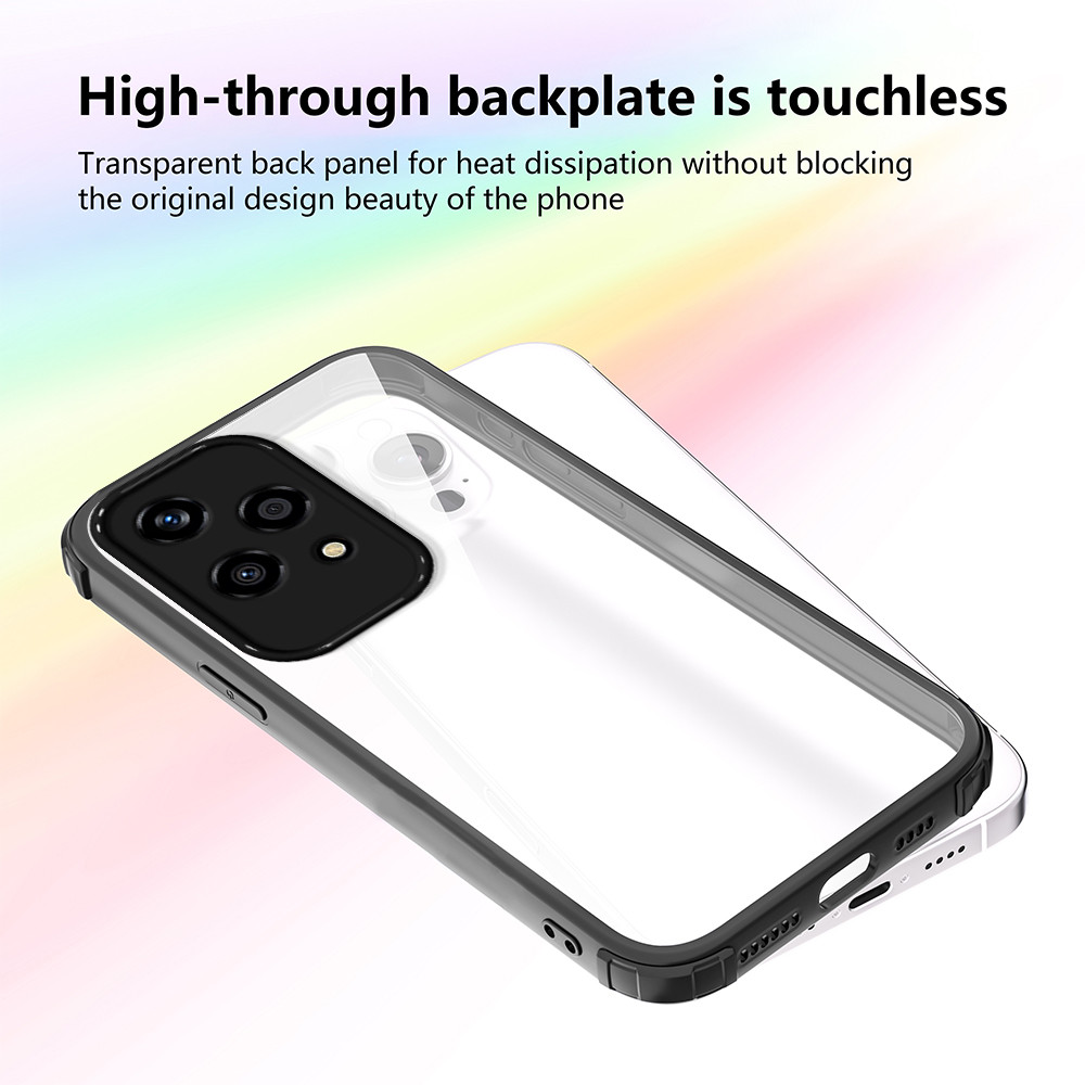 Ốp lưng Honor 200 Lite 5G Vỏ bảo vệ bốn góc Vỏ trong suốt cho Honor 200 Lite 5G Vỏ điện thoại