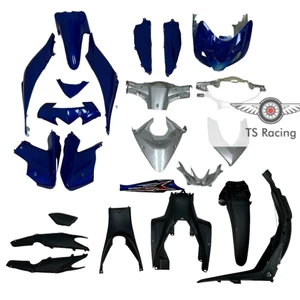 Dàn áo Wave rsx110 màu xanh dương 2008 - tặng team 3 lớp
