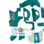 Dàn áo max 3 - max 4 - màu xanh lục bảo - tặng team 3 lớp