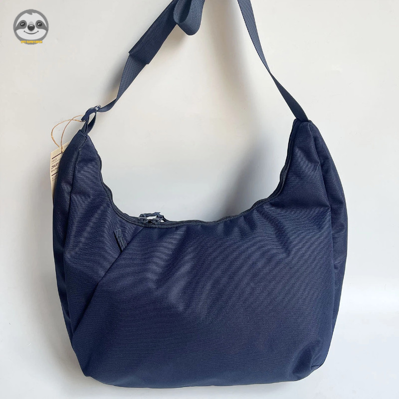 Túi đeo vai Oxford phong cách Muji chống thấm, dung tích lớn, nhẹ, du lịch/học sinh