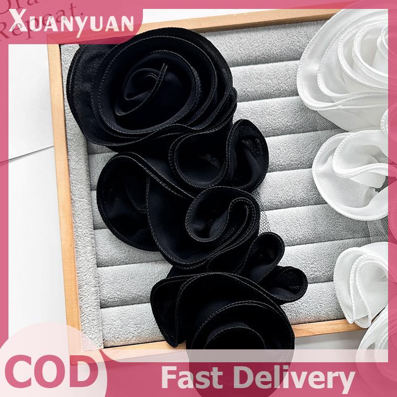 XUAN 3D Hoa Trang Trí Handmade Hoa Miếng Dán DIY Ngực Hoa May Đính Cho Váy Cưới Phụ Kiện VN