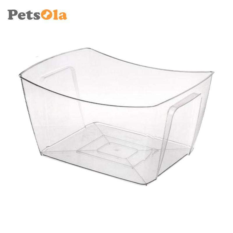 Thùng đá PETSOLA cho các bữa tiệc Đồ uống trong suốt Khay kem Xô uống để uống Chai bia sâm panh