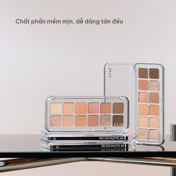 Bảng Phấn Mắt 12 màu CLIO Pro Eye Palette Air (7.2g) | BigBuy360 - bigbuy360.vn