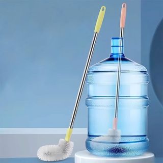 Bàn chải xô nước RISEDOT, Bàn chải làm sạch xô mềm có thể uốn cong, Bàn chải cầm tay dài đa năng cho thùng đựng nước bằng nhựa