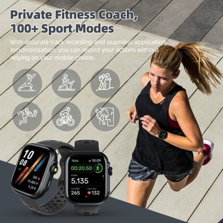 Đồng hồ thông minh GOOJODOQ có GPS Bluetooth, trợ lý giọng nói Alexa, khả năng chống nước 3ATM và theo dõi hoạt động