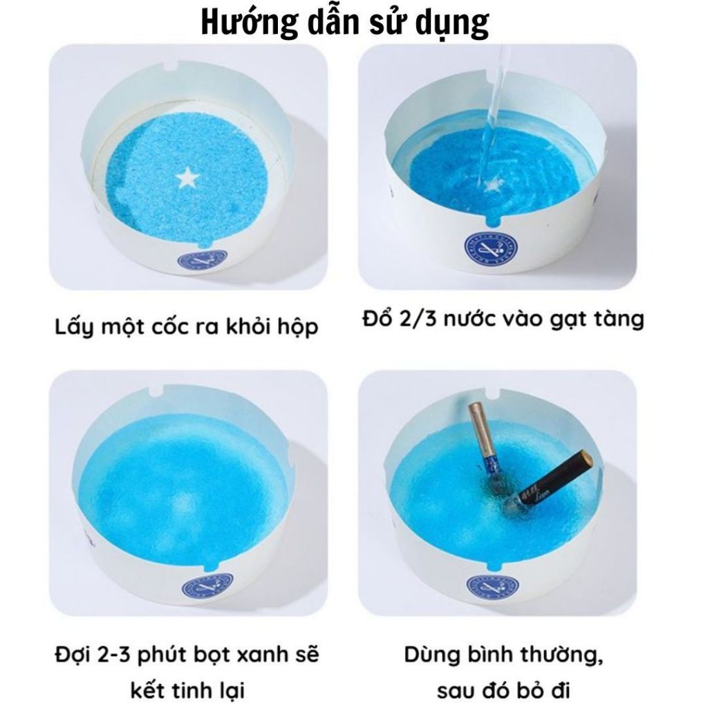 Cốc gạt tàn mini dùng một lần – Gọn nhẹ, sạch sẽ, phù hợp xe hơi và quán cà phê
